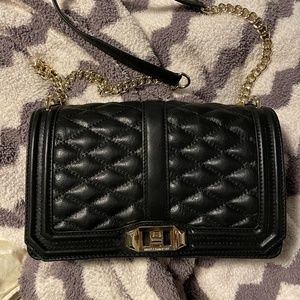 Rebecca Minkoff quilted love crossbody bag